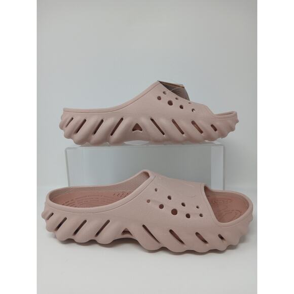 Crocs Echo Slide Pink Clay Men\'s Size US 10 Women’s Size US 12 New 208170-6TY main image 5